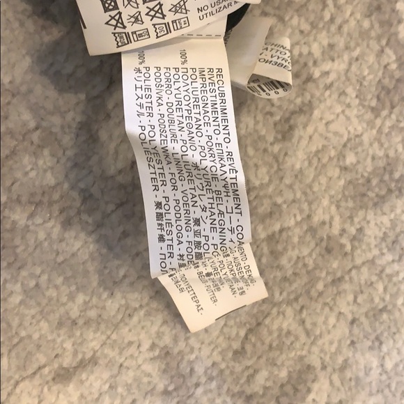 Zara black leather like skirt w zippers - Picture 4 of 4